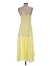 Vince. 100% Polyester Yellow Casual Dress Size S - photo 2
