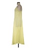Vince. 100% Polyester Yellow Casual Dress Size S - photo 5