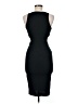 Pink Rose Solid Black Cocktail Dress Size M - photo 2