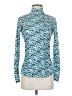 F.L.P. Teal Long Sleeve Turtleneck Size S - photo 1