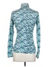 F.L.P. Teal Long Sleeve Turtleneck Size S - photo 2