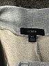 J.Crew 100% Cotton Chevron-herringbone Gray Track Pants Size XS - photo 6