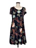 MSK Paisley Blue Casual Dress Size M - photo 1
