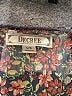 Decree 100% Polyester Purple Burgundy Long Sleeve Blouse Size L - photo 4