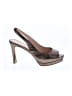 Elie Tahari 100% Leather Gray Heels Size EU 39 - photo 1
