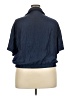 Unbranded Blue Short Sleeve Blouse Size 4X - photo 2
