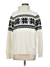 Lands' End Ivory Turtleneck Sweater Size M - photo 1