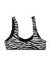 Sincerely Jules Animal Print Gray Swimsuit Top Size M (estimated) - photo 2