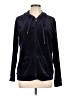 Gloria Vanderbilt Blue Zip Up Hoodie Size L - photo 1