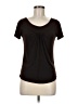 Therapy Black Short Sleeve Top Size M - photo 1