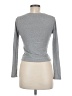 Sincerely Jules Solid Gray Long Sleeve T-Shirt Size M - photo 2