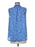 Apt. 9 100% Polyester Blue Sleeveless Blouse Size M - photo 2