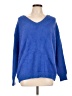 Unbranded 100% Nylon Solid Blue Pullover Sweater Size L - photo 1