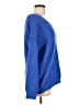 Unbranded 100% Nylon Solid Blue Pullover Sweater Size L - photo 4