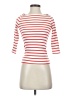 Ann Taylor Red 3/4 Sleeve Top Size XXS - photo 1