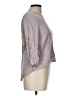 Chloe K 100% Rayon Gray 3/4 Sleeve Blouse Size L - photo 4