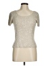 Talbots Silver Short Sleeve Top Size M - photo 1