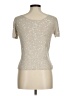 Talbots Silver Short Sleeve Top Size M - photo 2