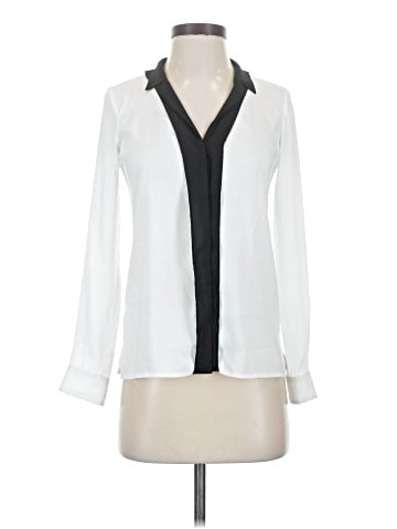 Ann Taylor Long Sleeve Blouse (view 1)