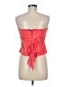 David's Bridal 100% Polyester Red Sleeveless Top Size 10 - photo 2