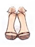 Stuart Weitzman 100% Leather Animal Print Brown Sandals Size 8 1/2 - photo 2