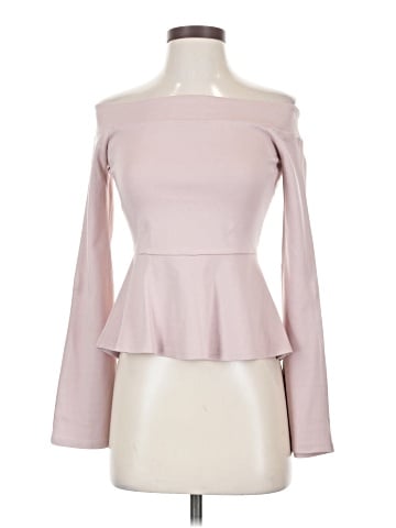 BCBGMAXAZRIA Long Sleeve Top (view 1)