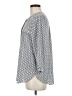 NYDJ 100% Polyester Gray 3/4 Sleeve Blouse Size M - photo 5