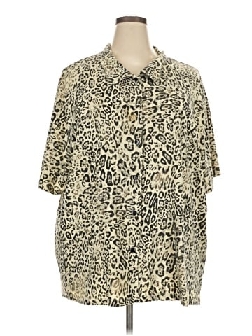 Liz & Me Short Sleeve Button-Down Shirt (view 1)