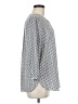 NYDJ 100% Polyester Gray 3/4 Sleeve Blouse Size M - photo 4