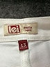 L.e.i. Graphic Ivory Jeans Size 13R - photo 7