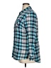 Cato 100% Cotton Plaid Teal Long Sleeve Button-Down Shirt Size XL - photo 5