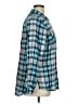 Cato 100% Cotton Plaid Teal Long Sleeve Button-Down Shirt Size XL - photo 4