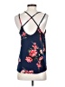 Papermoon Blue Sleeveless Blouse Size S - photo 2