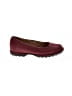 Lands' End Burgundy Flats Size 7 - photo 1