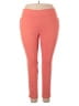 SOHO Apparel Ltd Solid Pink Active Pants Size 2X - photo 1