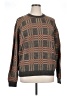 Fusion Plaid Brown Pullover Sweater Size XL - photo 1