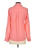 Express 100% Polyester Color Block Pink Long Sleeve Blouse Size XS - photo 2