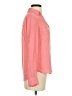 Express 100% Polyester Color Block Pink Long Sleeve Blouse Size XS - photo 4