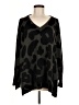 Mud Pie Animal Print Black Pullover Sweater One size - photo 1