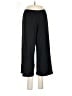 Double Zero Solid Black Casual Pants Size M - photo 1