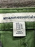 Amazon Essentials Solid Green Khaki Shorts Size 4 - photo 3