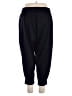 Nike 100% Polyester Solid Black Track Pants Size 1X - photo 2