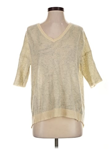 White + Warren Cashmere Pullover Sweater (view 1)