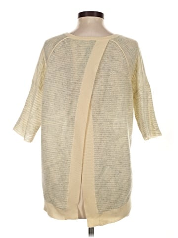 White + Warren Cashmere Pullover Sweater (view 2)