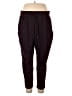 Xersion Solid Burgundy Casual Pants Size XXL - photo 1