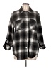 Mystree Plaid Gray Fleece Size M - photo 1