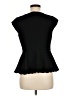 Elle Black Short Sleeve Top Size M - photo 2