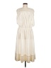 Agnona Solid Ivory Casual Dress Size EU 40 / US 10 - photo 1