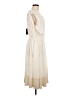 Agnona Solid Ivory Casual Dress Size EU 40 / US 10 - photo 4