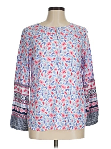 Talbots Outlet Long Sleeve Blouse (view 1)